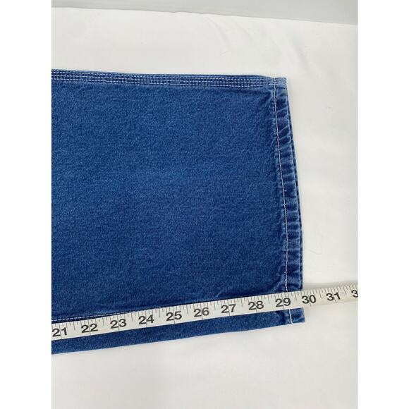 Carhartt Medium Wash Cargo Pockets Denim Jeans Blue Size 40x30 - Picture 9 of 9